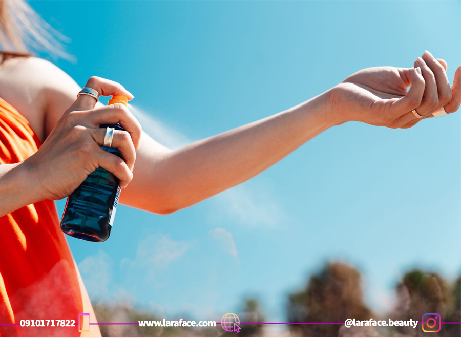 محبوب ترین اسپری ضد آفتاب و چگونگی استفاده از آن