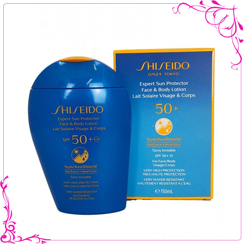 ضد آفتاب و لوسیون شیسیدو SPF 50