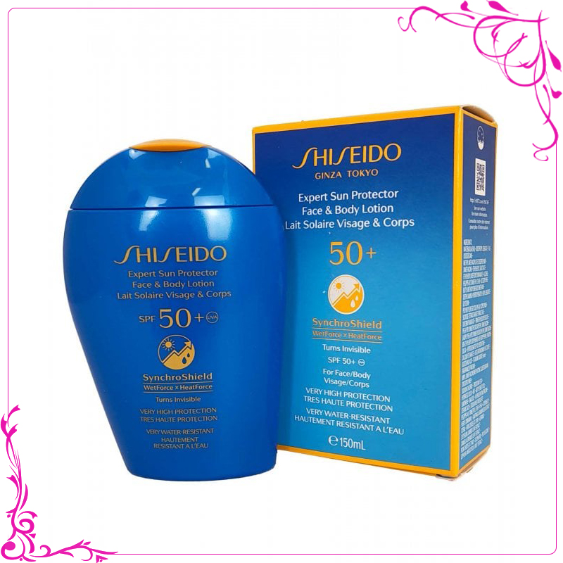 ضد آفتاب و لوسیون شیسیدو SPF 50